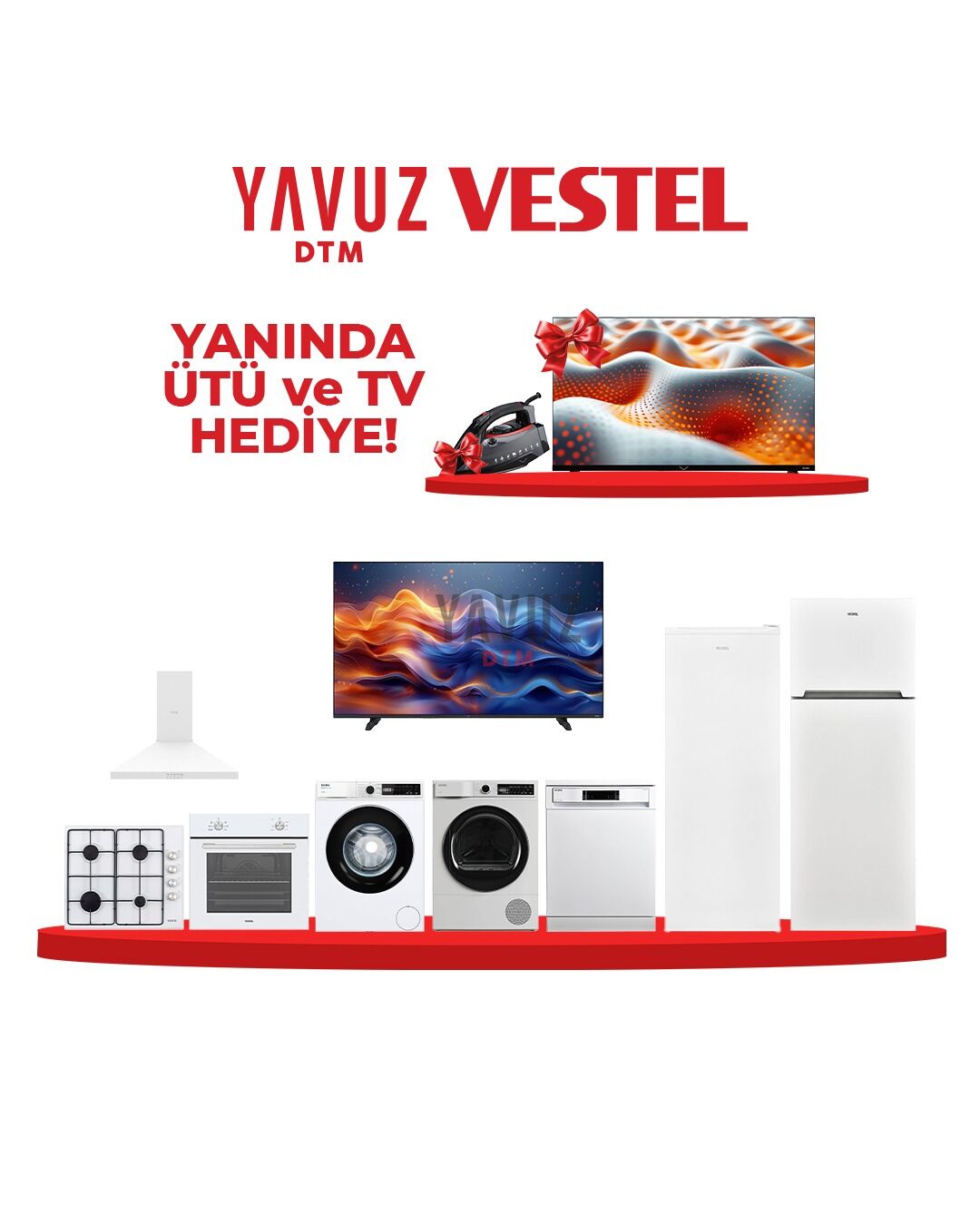 Vestel Ev Hazır Beyaz Eşya Çeyiz Paketi