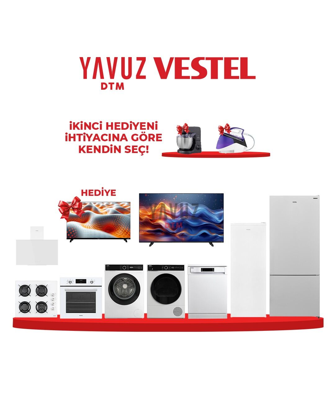 Vestel Dolu Dolu Beyaz Eşya Çeyiz Paketi