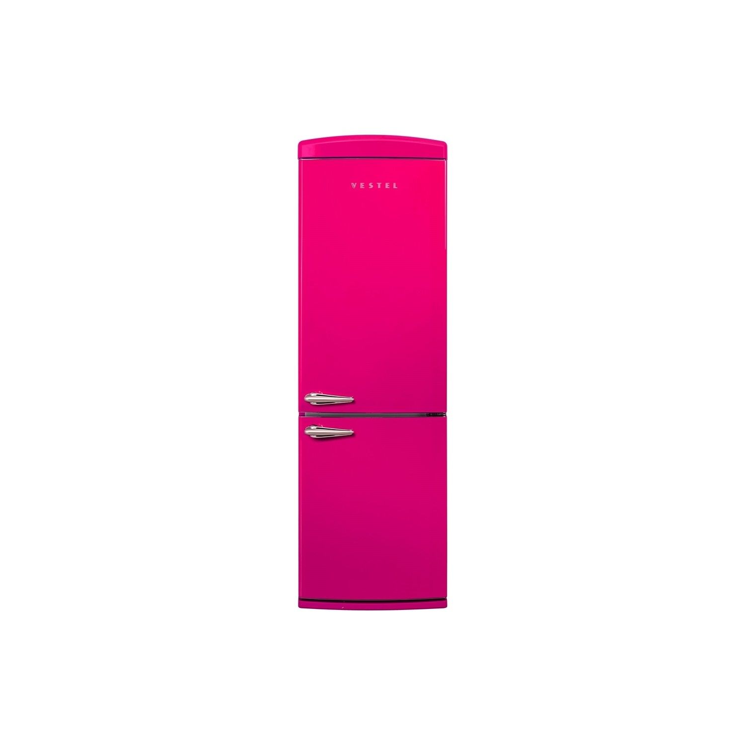 Vestel RETRO NFK37011 Pembe 330 Lt No-Frost Buzdolabı