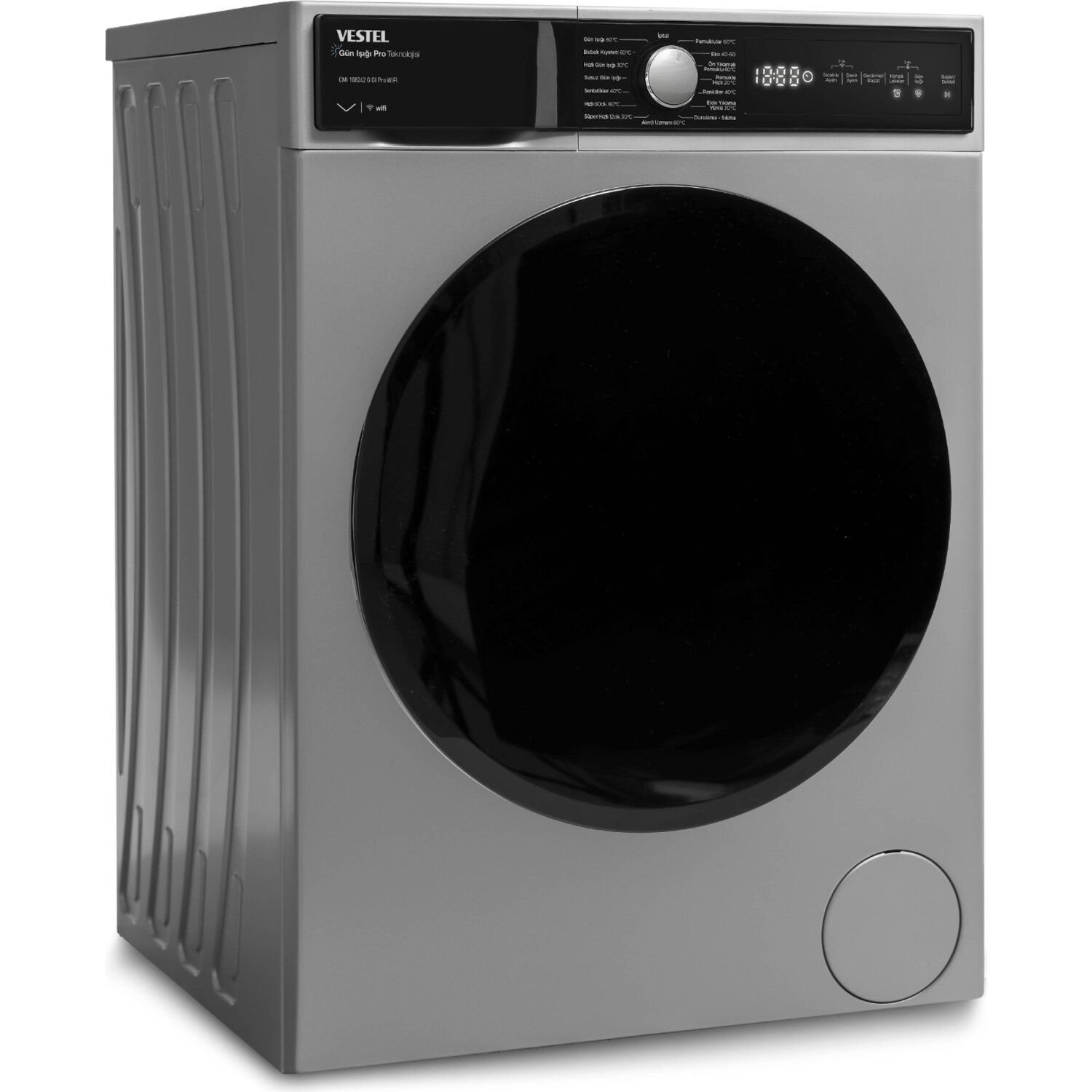 Vestel CMI 108242 G GI Pro WIFI 10 kg 1400 Devir Çamaşır Makinesi