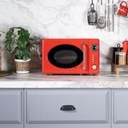 Vestel MD 20 YD Retro Kırmızı Mikrodalga Fırın