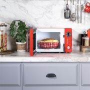 Vestel MD 20 YD Retro Kırmızı Mikrodalga Fırın