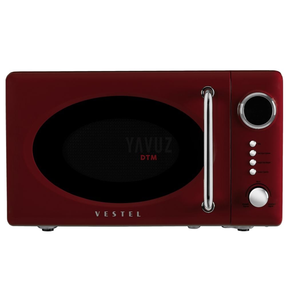 Vestel MD 20 YD Retro Bordo Mikrodalga Fırın