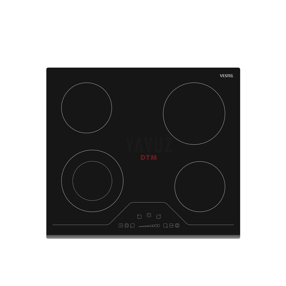 Vestel AO-6370 S 60 cm 4 Gözü Elektrikli Ankastre Ocak
