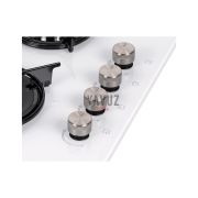 Vestel AO-6104 YB-DG 60 cm 4 Gözü Gazlı Beyaz Ankastre Ocak