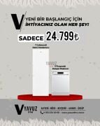 VESTEL Tazelik & Temizlik Başlangıç Seti (BM4212 WIFI Bulaşık + CDM701 Dondurucu)