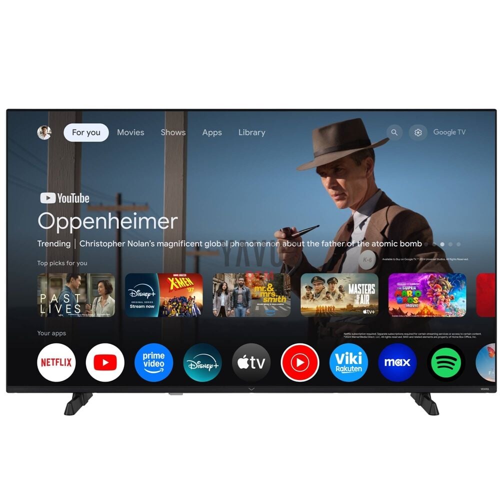 Vestel 50UG9750 50'' 126 Ekran 4K Smart Google TV