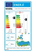 Vestel Flora Doğa Inverter 186 A++ WIFI Klima
