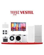 VESTEL 533 Lt No-Frost Buzdolabı VESTEL 4 PROGRAMLI BULAŞIK MAKİNESİ VESTEL 9 KG ÇAMAŞIR MAKİNESİ VESTEL 9 KG KURUTMA MAKİNESİ VESTEL 5 ÇEKMECELİ DONDURUCU VESTEL 55 İNÇ TELEVİZYON +VESTEL ANKASTRE OCAK + ANKASTRE DAVLUMBAZ + ANKASTRE FIRIN