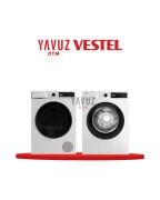 VESTEL 9 KG 1000 DEVİR ÇAMAŞIR MAKİNESİ CMI 96301 + VESTEL 9 KG KURUTMA MAKİNESİ KM 95301