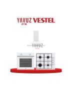 Vestel Şefin Üçlüsü Beyaz Ankastre Set