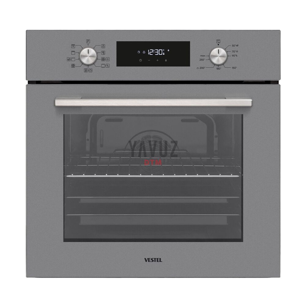 Vestel Gri Şıklık 3'Lü Ankastre Set