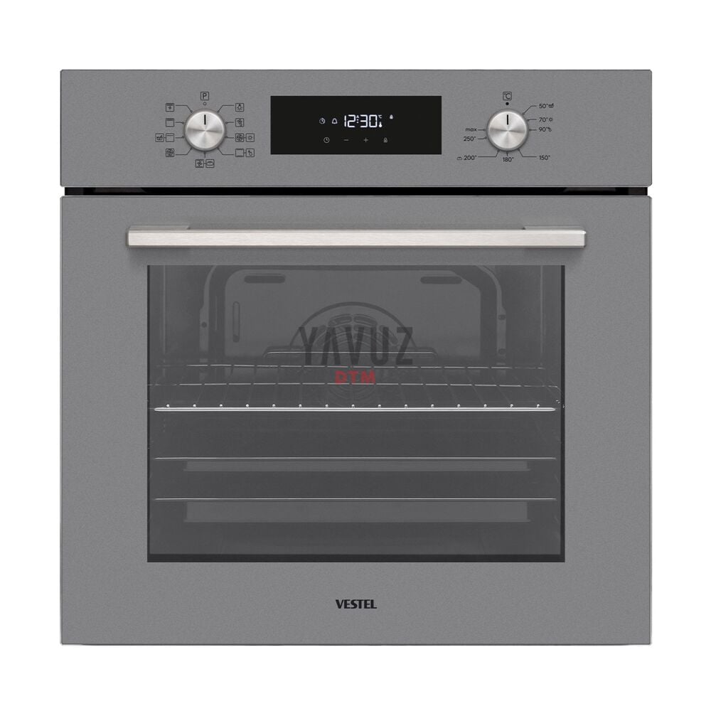 Vestel Gri Şıklık 3'Lü Ankastre Set