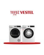 Vestel Pratik Çift 10 KG Beyaz Eşya Seti