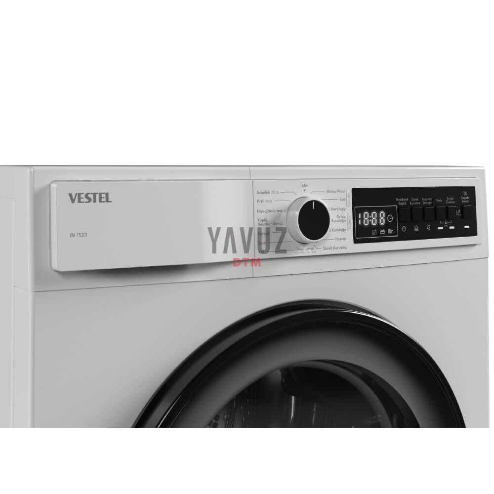 Vestel KM 75301 7 Kg Kurutma Makinesi