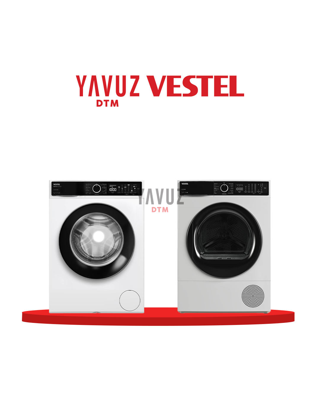 Vestel 8 Kg Çamaşır ve 7 kg Kurutma Makinesi İkili Kampanya