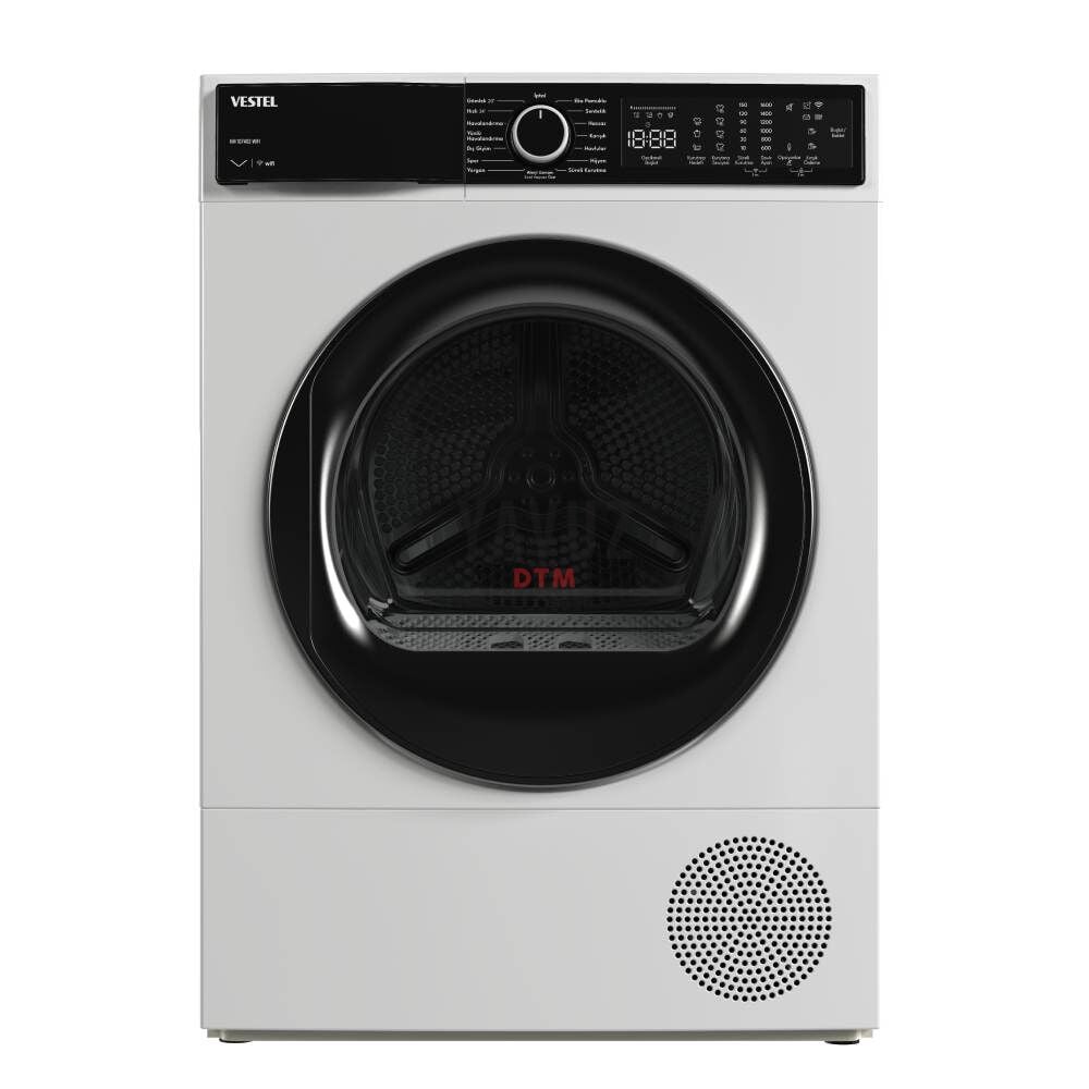 Vestel KM 107402 WIFI 10 Kg Kurutma Makinesi