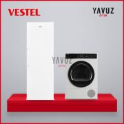 2' li Çeyiz Paketi 9 Kg Kurutma ve 7 Çekmeceli Dondurucu