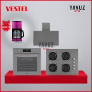 Vestel Gri Cam 3'Lü Ankastre Çeyiz Seti 3