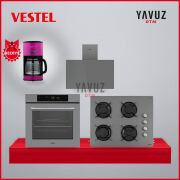 Vestel Gri Cam 3'Lü Ankastre Çeyiz Seti 4