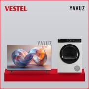 2' li Çeyiz Paketi 9 Kg Kurutma ve 50'' 4K SMART GOOGLE TV