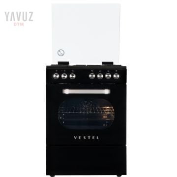 Vestel SF 8400 Retro Siyah Solo Fırın